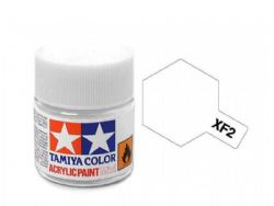 PEINTURE TAMIYA FLAT BLANC ACRY XF-2